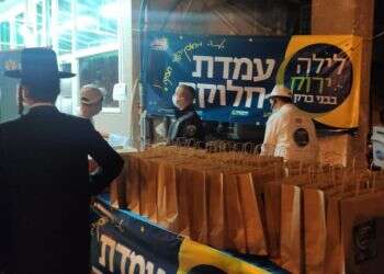 היחידים שבאו לבני־ברק בגלל הטשולנט הם כלי התקשורת