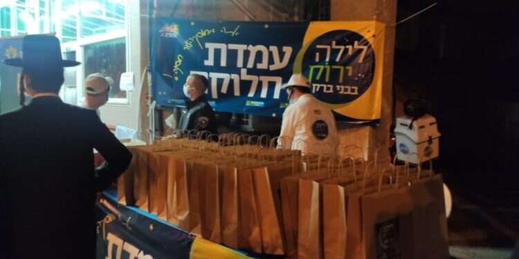 היחידים שבאו לבני־ברק בגלל הטשולנט הם כלי התקשורת