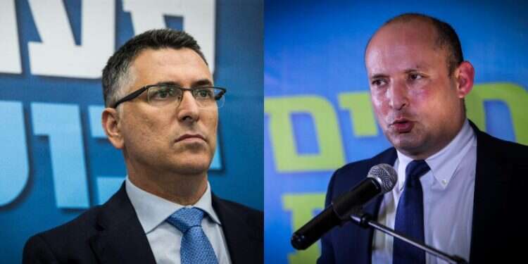 הקרב בין בנט לסער הוא על חמישה מנדטים מכריעים