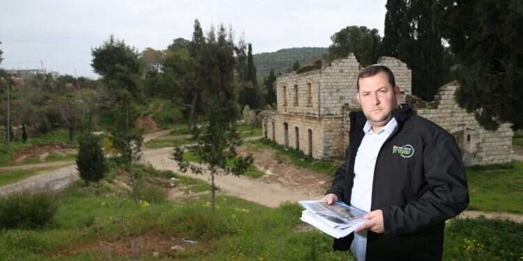 יוסי דגן. צילום: מרים צחי המלחמה על הנרטיב: ההרס בהר עיבל הוא חלק מקרב מתמשך