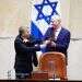 גנץ ופרץ במליאת הכנסת, מרץ 2020. צילום: עדינה וולמן, דוברות הכנסת