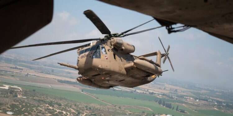 מסוק יסעור. צילום: דובר צה המסוקים מסוכנים? בואו נקנה מטוסים: התעדוף המוזר של חיל האוויר