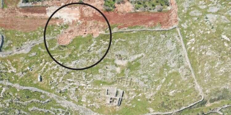 ההרס בהר עיבל: חורבן בית ראשון