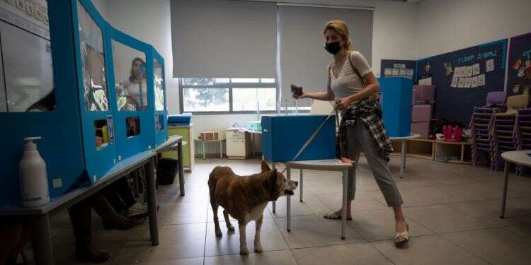 בחירות בתל אביב. צילום: EPA אחוזי הצבעה נמוכים בתל אביב: האם מרצ וכחול לבן יינצלו?