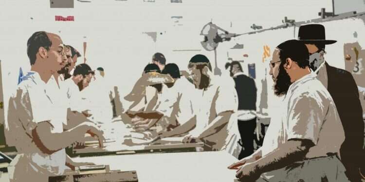 אפיית מצות. צילום: יוסי זליגר, פלאש 90 חגים וזמנים: למרות שאני אחרי, אני עוד בתודעה ישיבתית