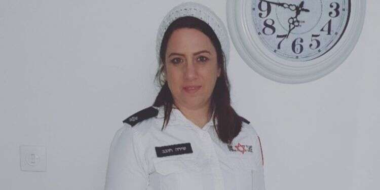 צילום: מד הפתרון של מד"א למדים של המתנדבות הדתיות