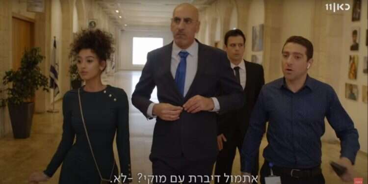 מותק בול באמצע. צילום מסך: כאן 11 היורשת המפוקפקת של "פולישוק"