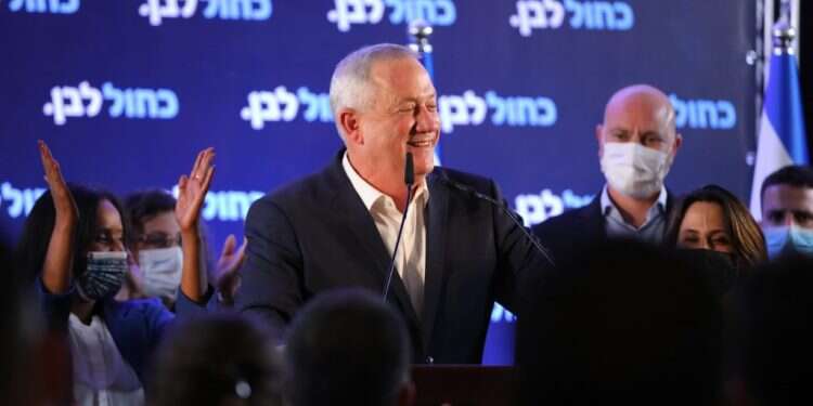 בחירות 2021: בפעם הראשונה, גנץ נעמד לבדו מול הציבור