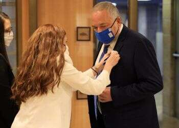 אביגדור ליברמן. צילום: דוברות הכנסת, תדמית הפקות יום השבעת הכנסת ה-24: המקום חגיגי, האווירה פסימית