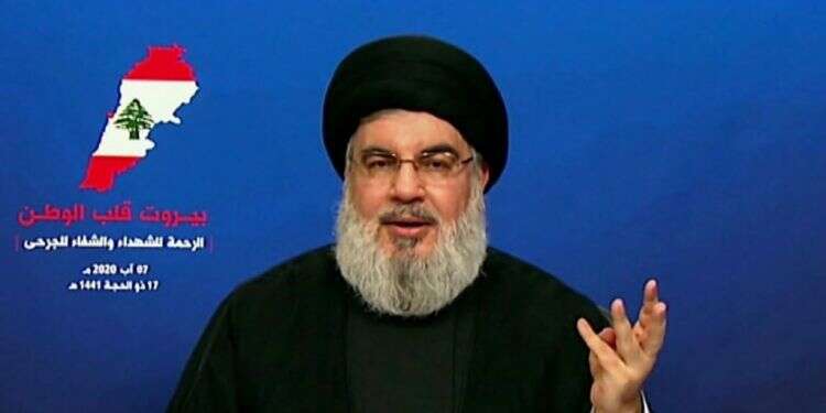 נסראללה. צילום: AFP המשימה: לחסום את נסראללה