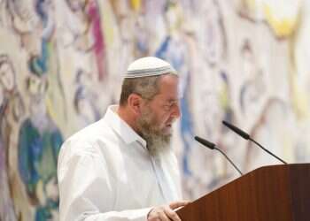 בן גביר נאם על קרוביו שנספו – טיבי יצא מהאולם