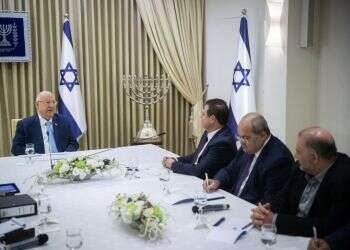 שבוע דרמטי בבית הנשיא