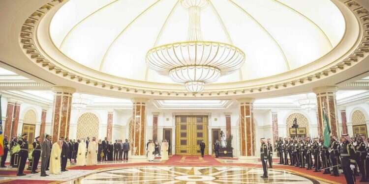 ארמון המלוכה בריאד. צילום: גטי אימג'ס