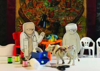 הגענו לבית חולים. את פנינו קיבלה פרה