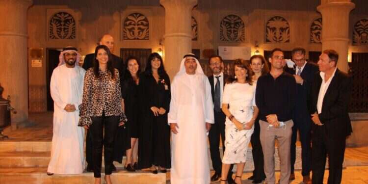 טקס יום השואה בדובאי. צילום: באדיבות המוזיאון מפגש התרבויות דובאי לראשונה: טקסי יום השואה בדובאי ובבחריין