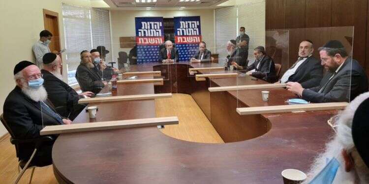 נתניהו בישיבת סיעת יהדות התורה, השבוע נתניהו קיבל טעימה אופוזיציונית ראשונה