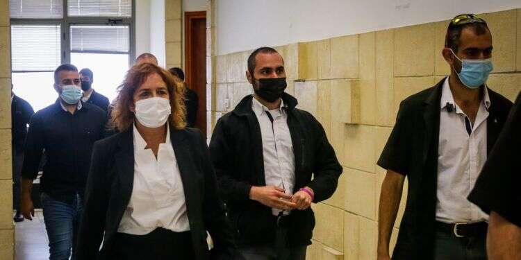 בן־ארי בבית המשפט המחוזי בירושלים, השבוע. צילום: אורן בן־חקון משפט נתניהו: נקמות פוליטיות מגיעות אחרי בישול ארוך ואיטי