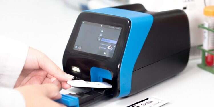 תחנת הבדיקה המהירה. צילום: סופיה ישראל לראשונה בישראל: תחנת בדיקות קורונה מהירות בסמוך למלונות