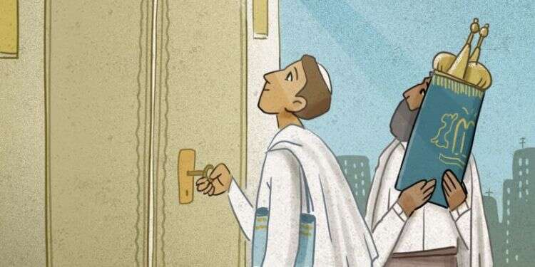 איור: נעמה להב החזרה לבתי הכנסת מוציאה אותנו מאזור הנוחות שלנו, וטוב שכך