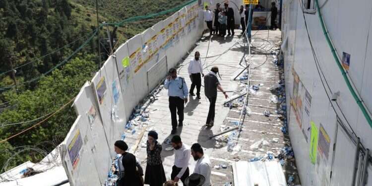 המפכ"ל על אסון מירון: "יש אחריות, השאלה היא אם יש אשמה"