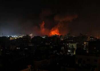 יותר ממאה מטרות: צה"ל תקף את שכונת רימאל ומשגרים רב־קניים