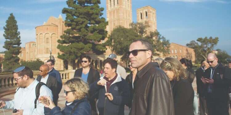 משלחת גשר ומשרד התפוצות ללוס–אנג'לס ב- UCLA, 2016 צילום: Studio SLB Photography אור ליהודים