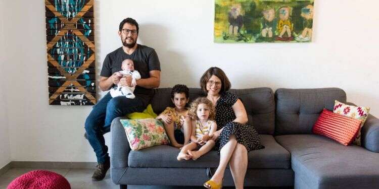 משפחת שפי. צילום: אביטל הירש