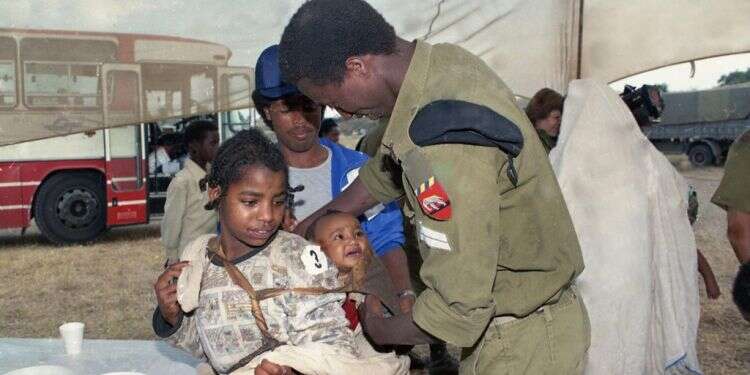 מבצע שלמה, מאי 1991. צילום: ארכיון צה 30 שנה ל"מבצע שלמה": צילומי וידאו נדירים נחשפים