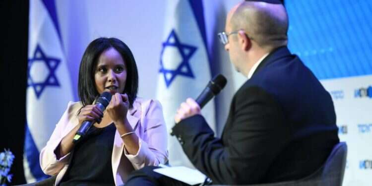 פנינה תמנו־שטה בוועידת עם עולם: "האינטרס שלי זה לשמור על צביון העם היהודי"