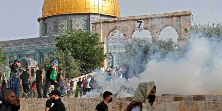 מהומות בהר הבית. צילום: AFP ישראל, פוליטיקת הזהויות שלך חזרה