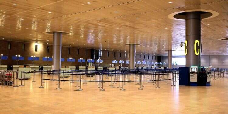 נמל התעופה בן-גוריון, מרץ 2020 צילום: קוקו השנה שבה המדינה היהודית נסגרה ליהודים