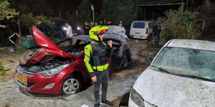 זירת הנפילה בלוד, הערב. צילום: תיעוד מבצעי מד המשך התקיפה ברצועה: צה"ל חיסל בכירים במערך המודיעין של חמאס