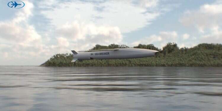 Sea Breaker, הטיל החדש של רפאל. צילום: רפאל רפאל חושפת טיל ימי מדויק לטווח של עד 300 ק"מ