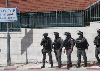 כוחות משטרה ומג"ב בירושלים