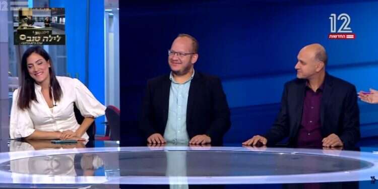 צילום מסך מתוך אתר חדשות 12 כשהימין לא מפסיק לריב, מה הפלא שהשמאל מנצח