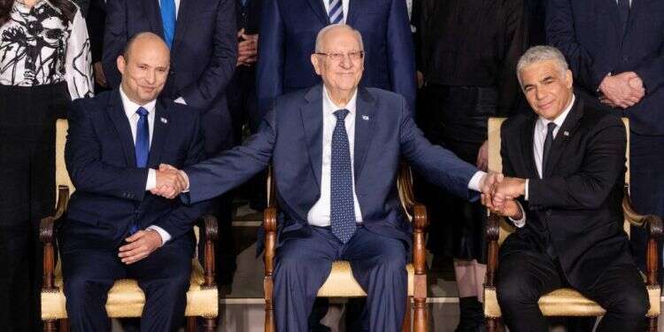 התמונה המסורתית של הממשלה ה-36. צילום: יונתן זינדל, פלאש 90