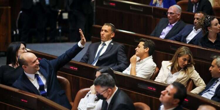 צילום: דוברות הכנסת, נועם מושקוביץ נתניהו: "בנט הוליך שולל מאות אלפי מצביעי ימין"