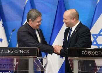 נחנכה שגרירות הונדורס בירושלים