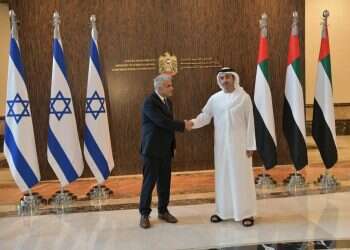 חנוכת השגרירות הישראלית באבו דאבי