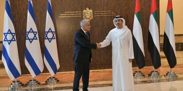 חנוכת השגרירות הישראלית באבו דאבי