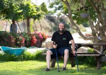 אריאל בן־שטרית. צילום: שריה דיאמנט המילואימניק מיצהר שנורה שלוש פעמים מטווח אפס ונשאר בחיים