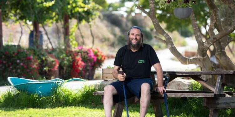 אריאל בן־שטרית. צילום: שריה דיאמנט המילואימניק מיצהר שנורה שלוש פעמים מטווח אפס ונשאר בחיים