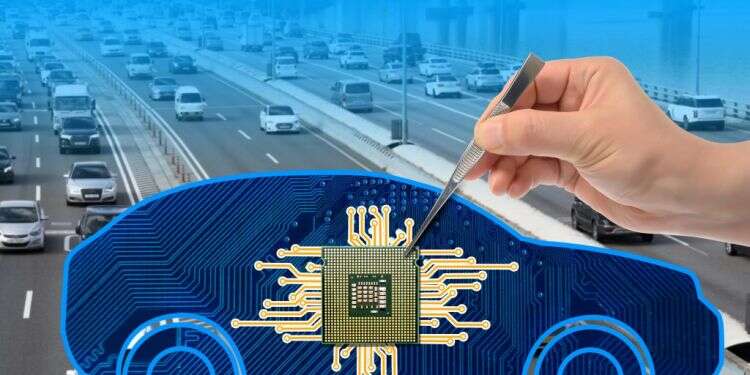 שבבים מתעכבים, ולכן גם המכוניות. אילוסטרציה. צילום: שאטרסטוק