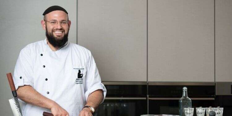 מאיר בראל. צילום: שריה דיאמנט רב טבחים: הכירו את הר"מ בישיבת ההסדר שהוא גם שף של אירועי בוטיק