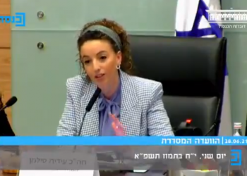 יו ח"כ סילמן: "נפלה טעות בספירה, ההצבעה עברה"