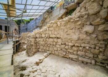 קטע חומה חדש חושף את קו ההגנה של ירושלים בימי החורבן