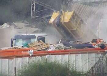 אתר לא חוקי לאיסוף פסולת נחשף בראשון לציון