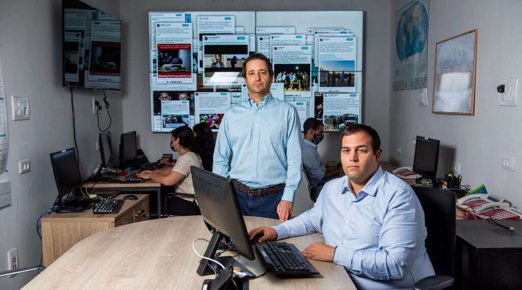 עידו דניאל (מימין) ויעקב דלל. צילום: אביטל הירש