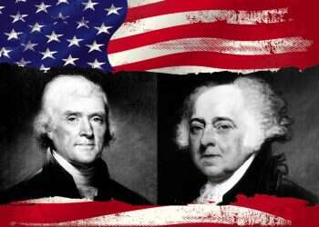 הידידות האמיצה בין שני אבות האומה האמריקנית, שכבתה ביום העצמאות