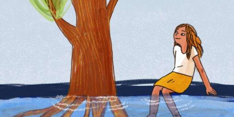 איור: נועה קלנר עין טובה: הילדה שמציבה לי סימני שאלה חוגגת בת–מצווה